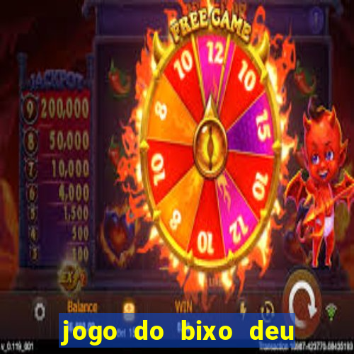 jogo do bixo deu no poste